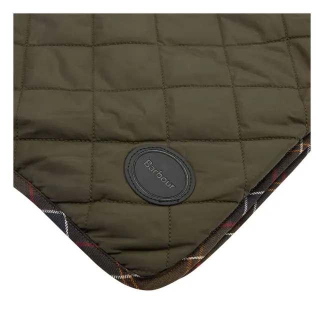 Couverture Polaire Matelassée pour chien | Olive