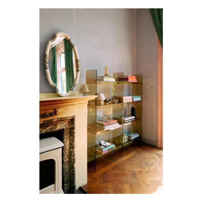 Acrylic Library  | Olive green