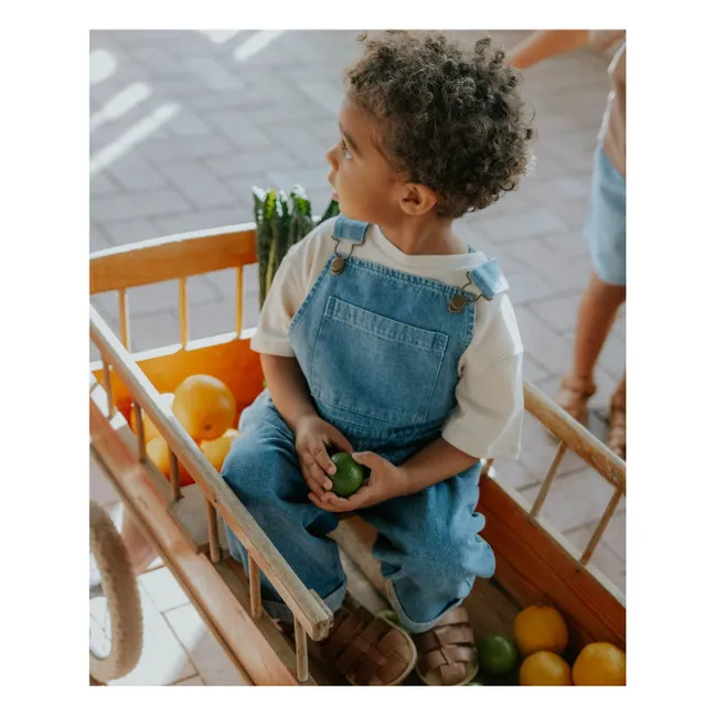 Salopette Denim Don | Bleu Clair