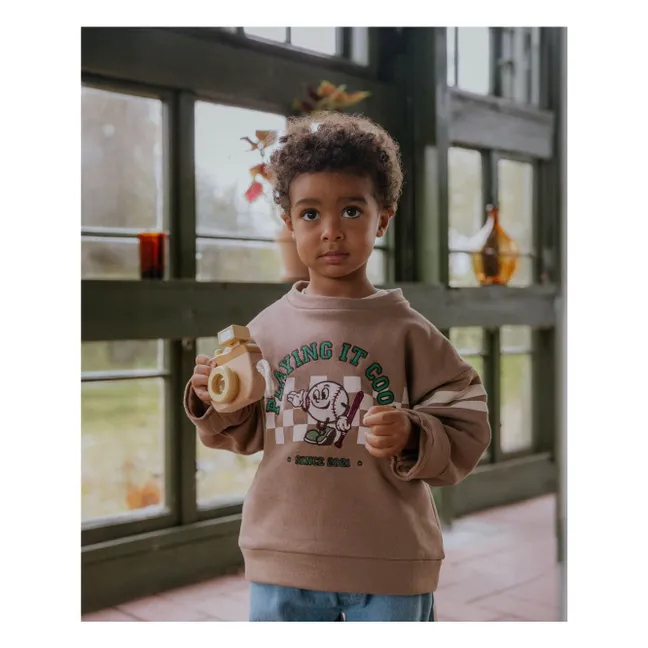 Sudadera Alvin de algodón orgánico | Topo