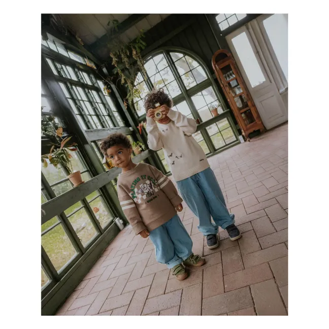 Sudadera Alvin de algodón orgánico | Topo