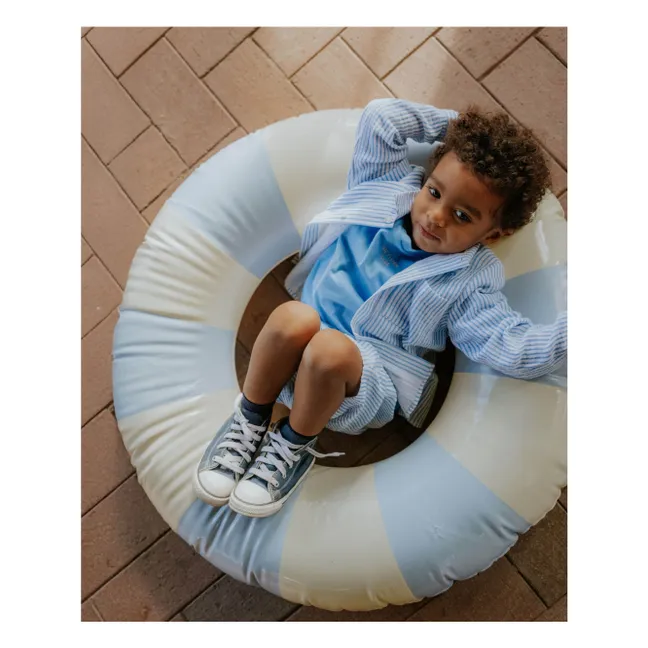 Chemise Cha Cha Rayée | Bleu ciel