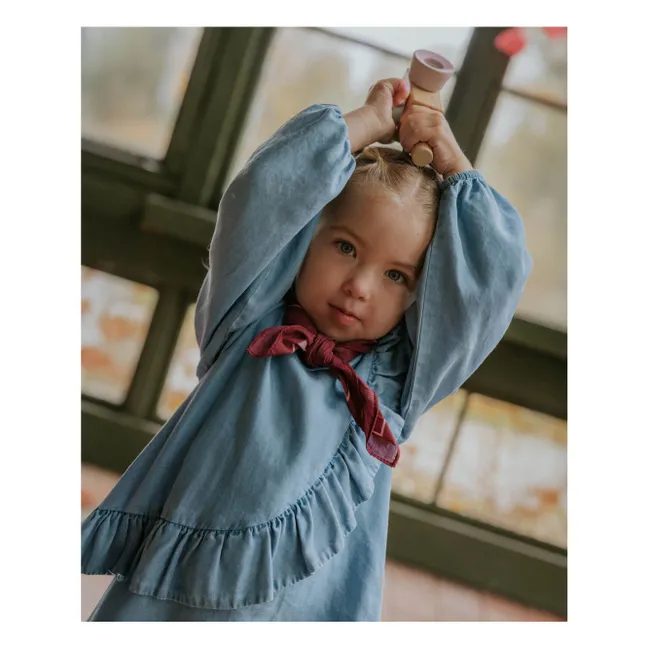 Blouse Helene Tencel | Bleu Clair