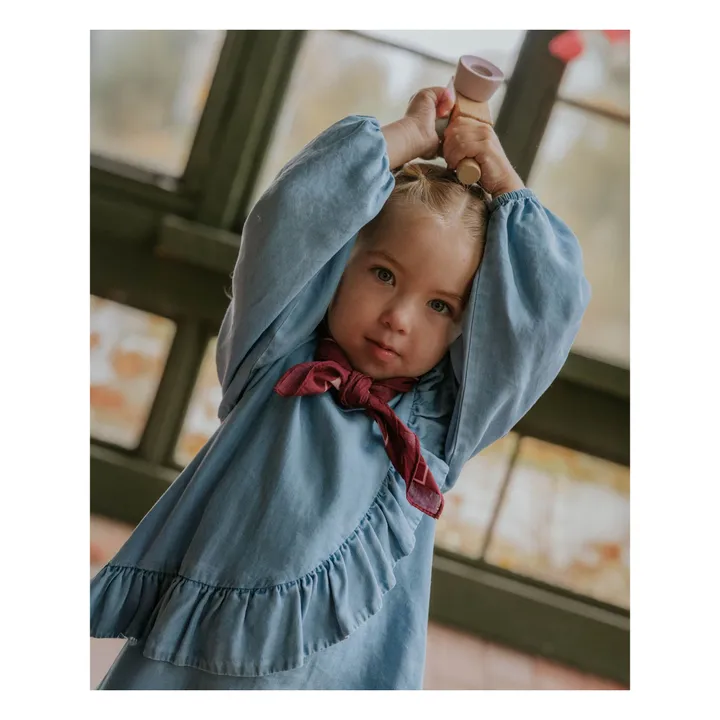 Blouse Helene Tencel | Bleu Clair- Image produit n°2