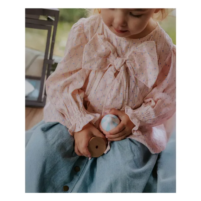 Blusa con lazo Zorro | Rosa