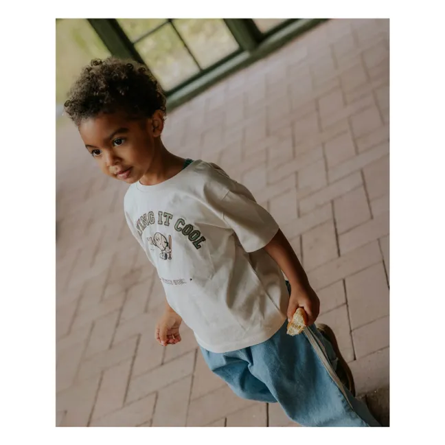 Sommer Cool organic cotton T-shirt | Ecru