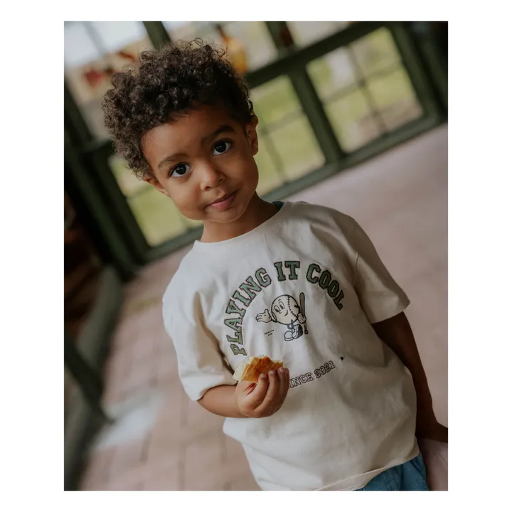 T-shirt Sommer Cool Coton Bio | Ecru- Image produit n°1