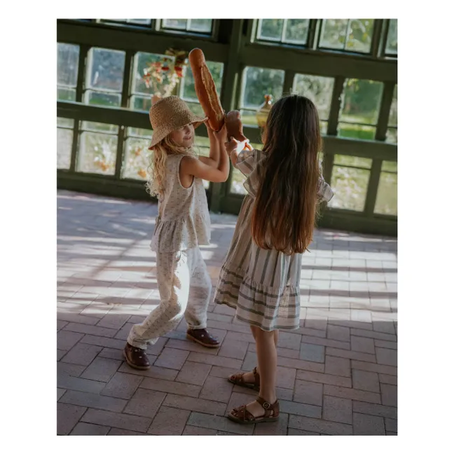 Pantalon Bridget Coton Bio | Ecru