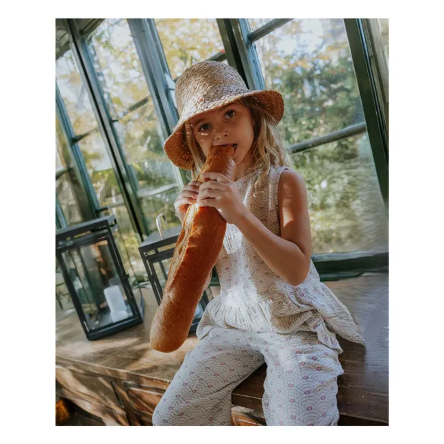 Pantalones Bridget de algodón orgánico | Crudo