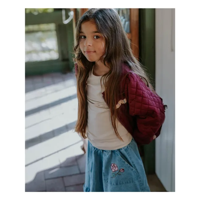 Falda Don Fleurs | Azul Claro