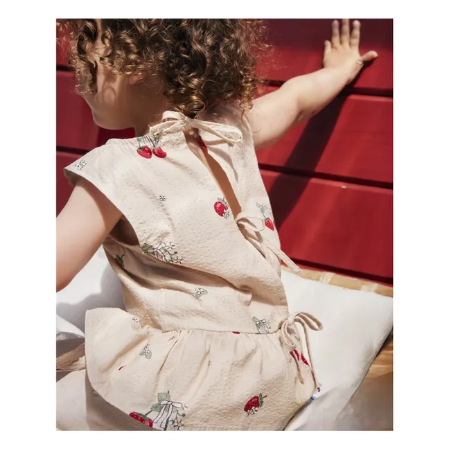 Top Elma Fraises | Ecru