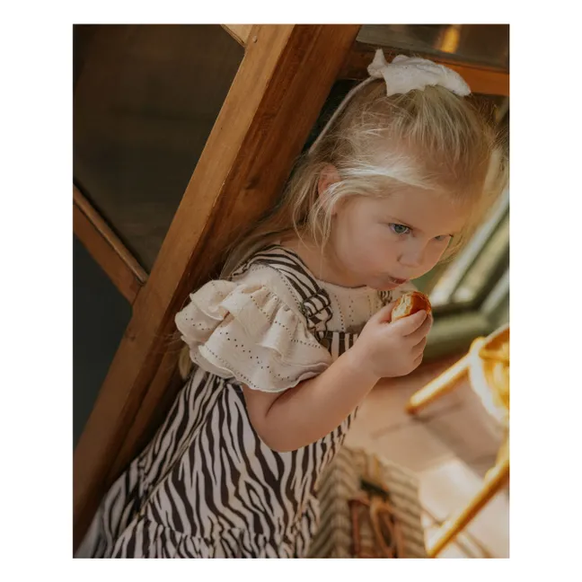 Vestido Duna Zebra | Negro