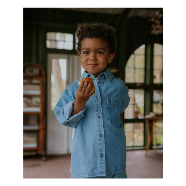 Chemise Denim Donny | Bleu Clair