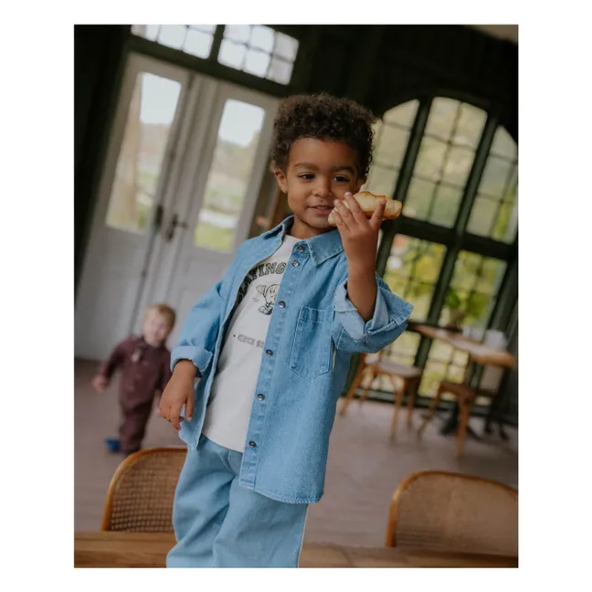 Denim-Hemd Donny | Hellblau