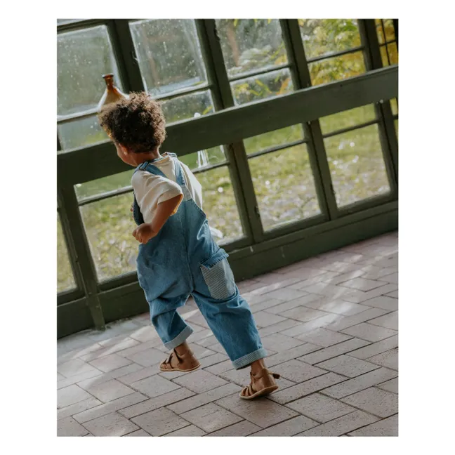 Don Denim Dungarees | Light Blue