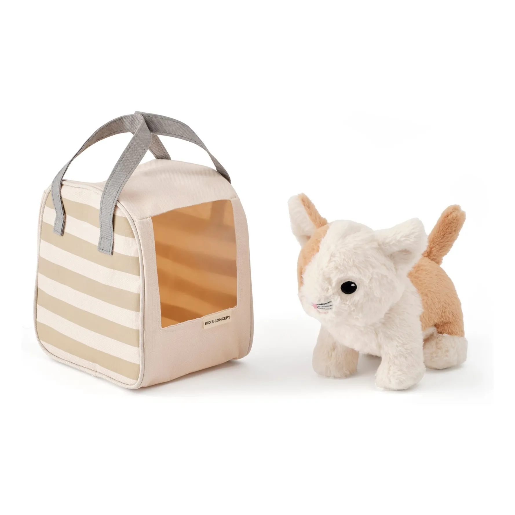 Kid's Concept Multicoloured Plush Kitten And Bag