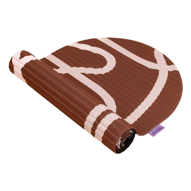 Tapis d'exercice Archy | Chocolat
