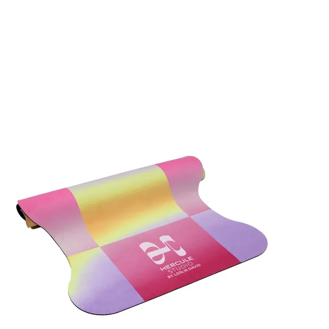 Tapis de Yoga Mar Dance out, Leslie David - Edition Limitée  | Rose fuschia