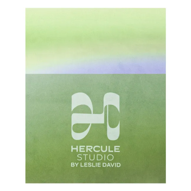 Yogamatte Mar Breath-In, Leslie David - Limitierte Auflage  | Grün