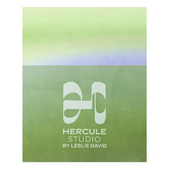 Tapis de Yoga Mar Breath-In, Leslie David - Edition Limitée  | Vert- Image produit n°4