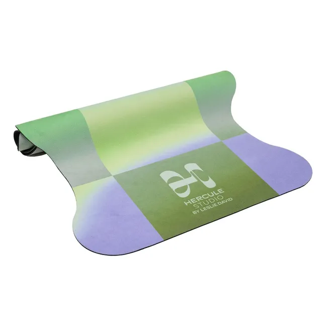 Yogamatte Mar Breath-In, Leslie David - Limitierte Auflage  | Grün