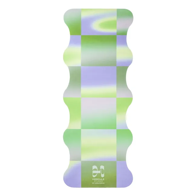 Tapis de Yoga Mar Breath-In, Leslie David - Edition Limitée  | Vert