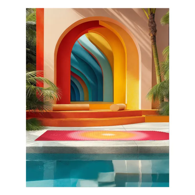 Archy Uchronia Übungsmatte Summer | Rouge Brun