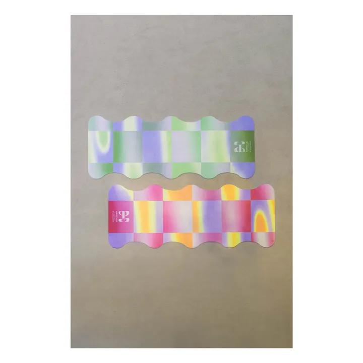 Tapis de Yoga Mar Dance out, Leslie David - Edition Limitée  | Rose fuschia- Image produit n°5