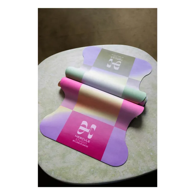 Tappetino yoga Mar Breath-In, Leslie David - Edizione limitata  | Verde