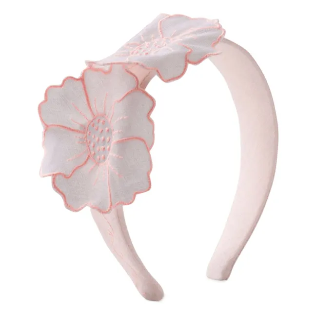 Haarreif Vanessa Blumen | Blassrosa