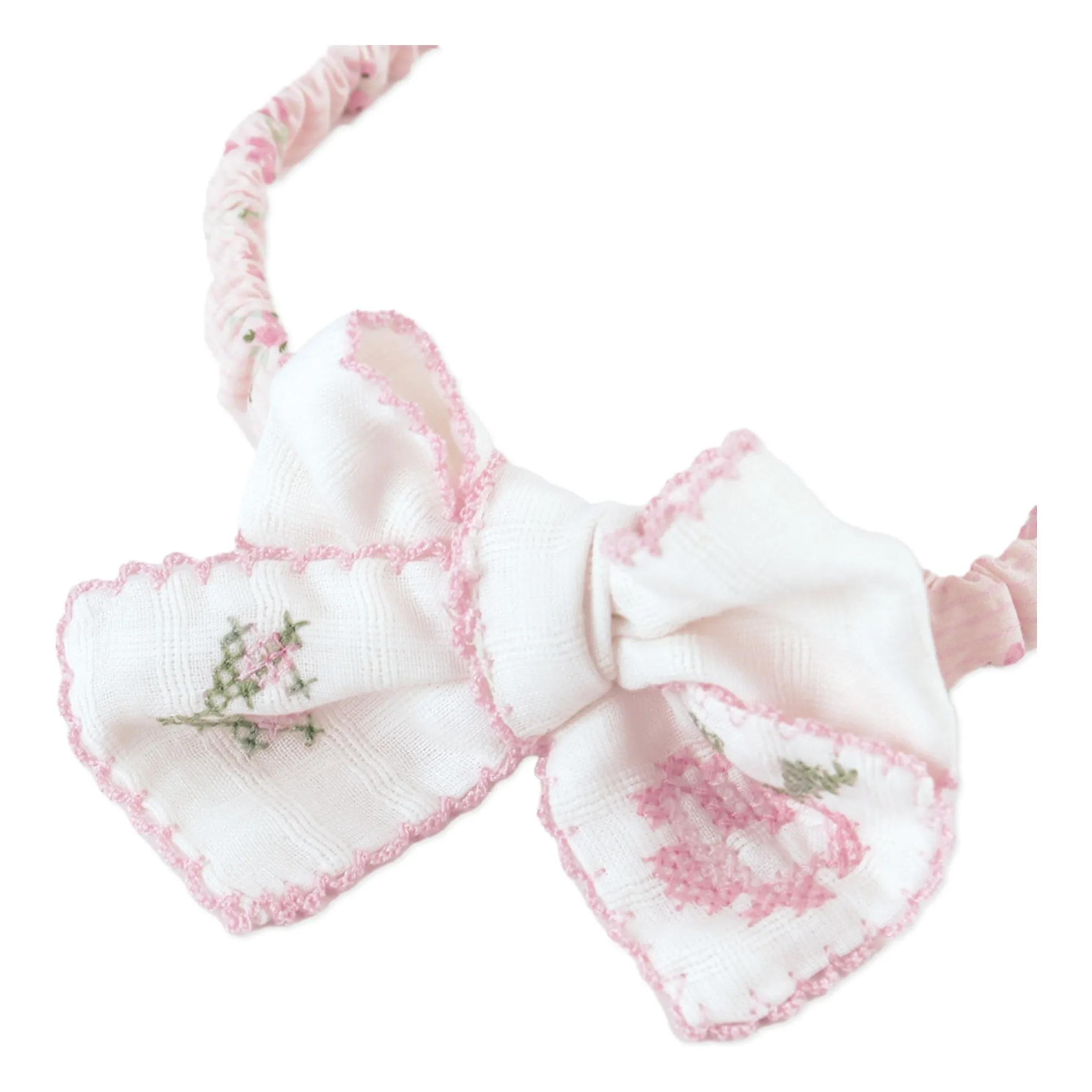 Bandeau Tessa Nœud | Rose- Image produit n°1