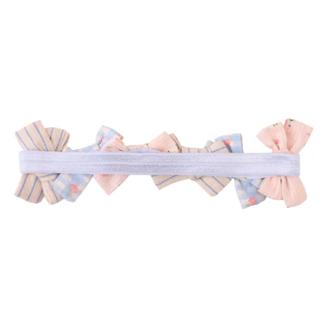 Bandeau Raquel Nœuds | Rose