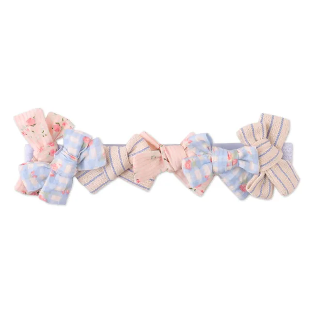 Bandeau Raquel Nœuds | Rose