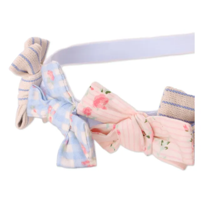 Bandeau Raquel Nœuds | Rose