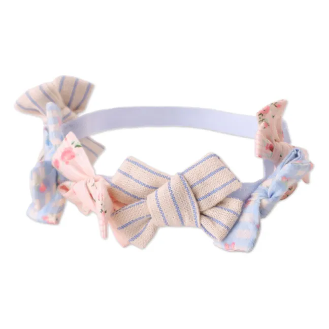Bandeau Raquel Nœuds | Rose