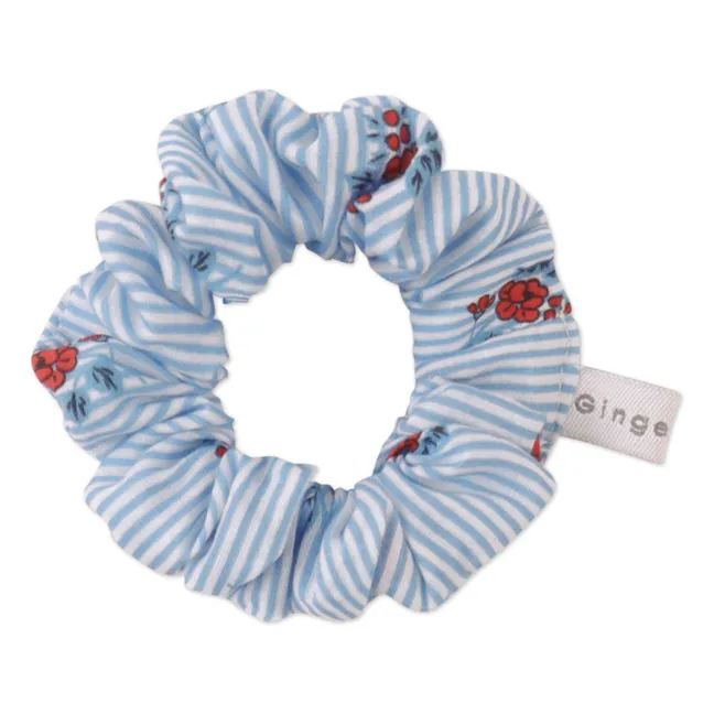 Lot Barrettes et Chouchou Brienne | Bleu