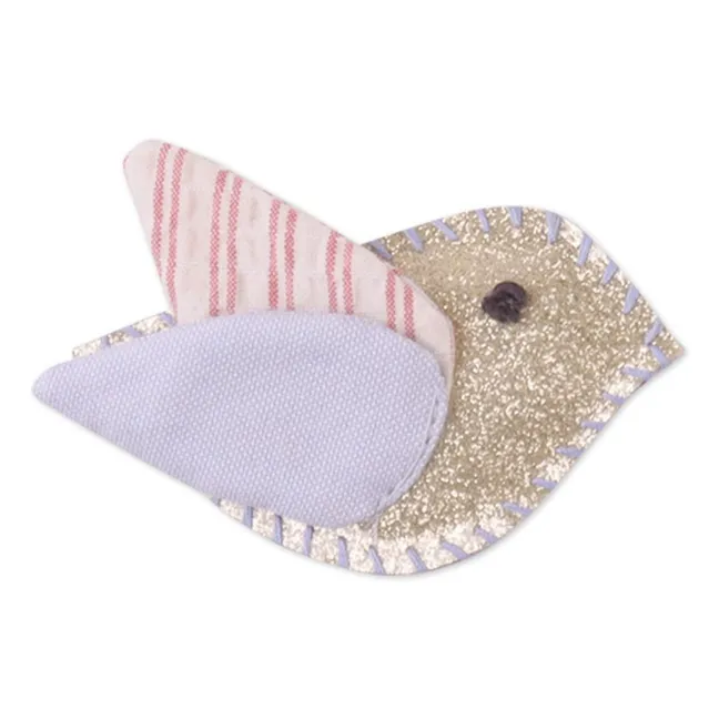 Set Haarspangen und Haargummi Laurel | Rosa