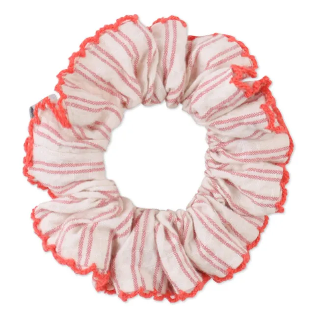 Set Haarspangen und Haargummi Laurel | Rosa