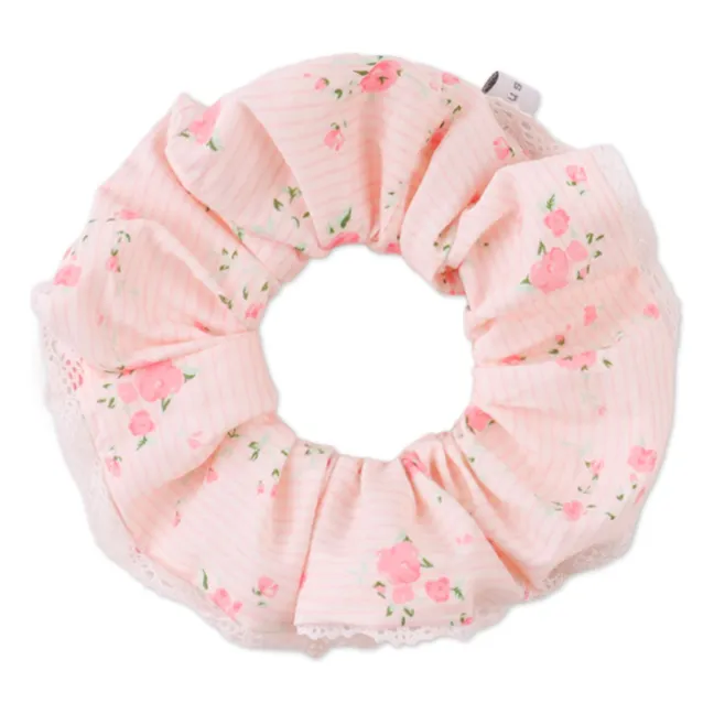Lot de 2 Chouchous Wendy Dentelle | Rose