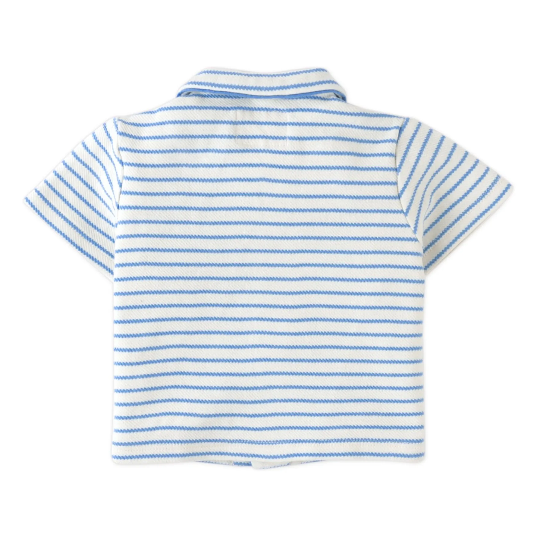 Chemise Ben Rayée Texturée | Blanc- Image produit n°3