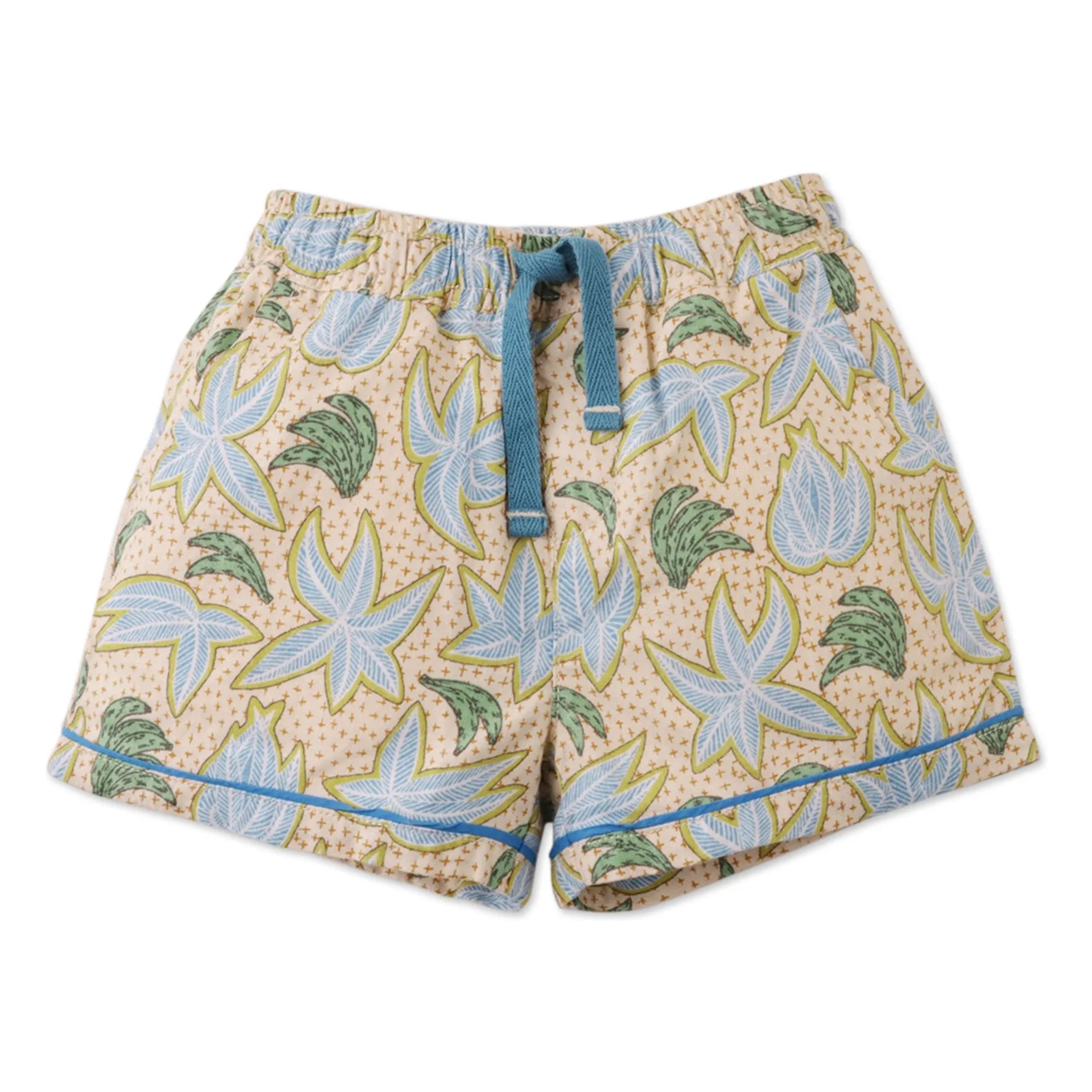 Ensemble Chemise et Short Bananes Lin | Beige- Image produit n°3