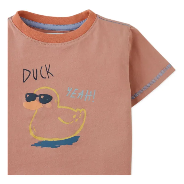 T-shirt Levi Duck | Terracotta