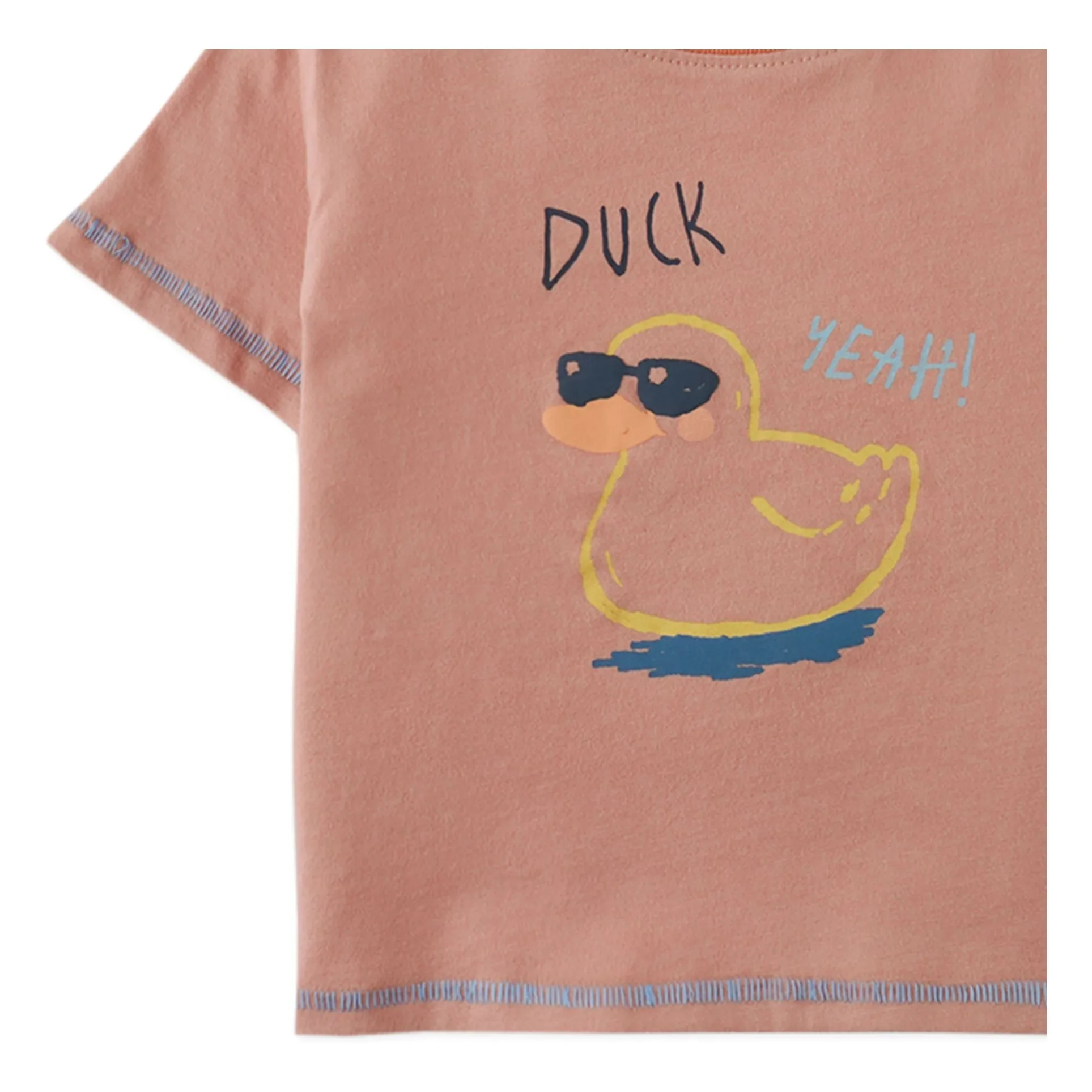 T-shirt Levi Duck | Terracotta- Image produit n°3