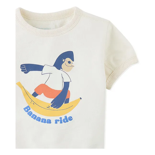 Chalice Banana Ride Baby T-shirt | White