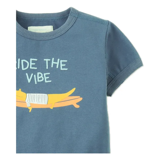 T-shirt Chalice Ride The Vibe | Bleu