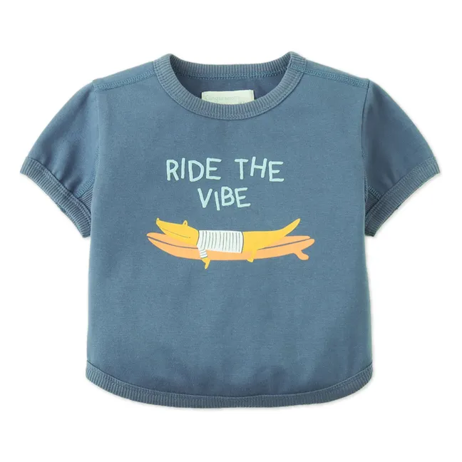 T-shirt Chalice Ride The Vibe | Bleu