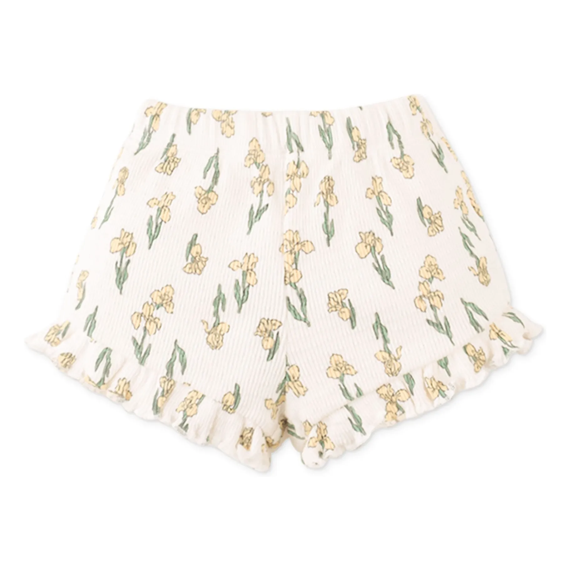 Ensemble Top et Short Andi Pointelle | Ecru- Image produit n°2