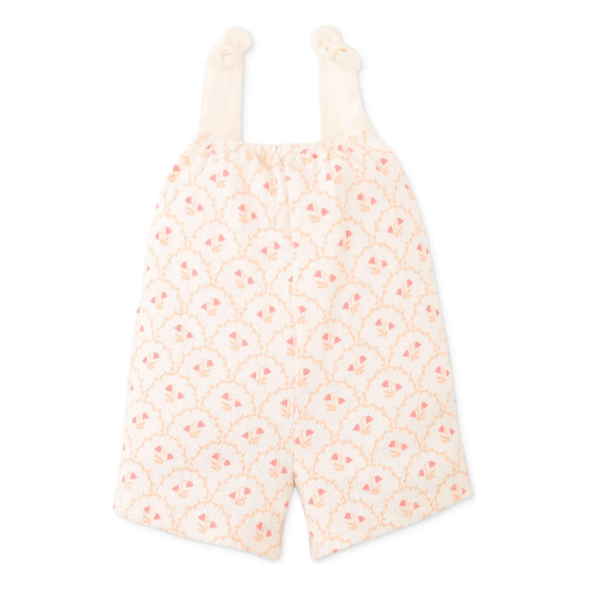 Combishort Ramona Nœuds | Ecru- Image produit n°0