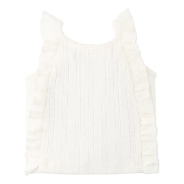 Top Freyja Pointelle | Crudo