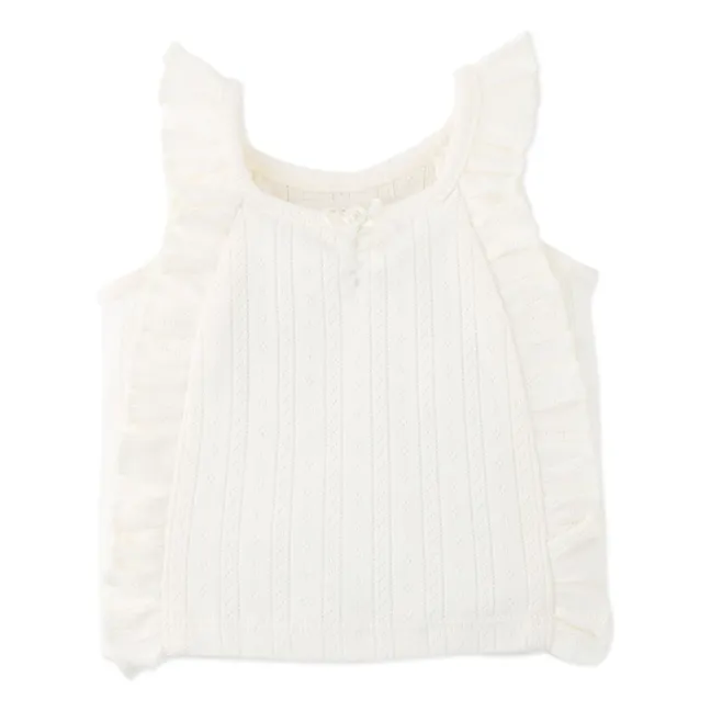 Top Freyja Pointelle | Crudo